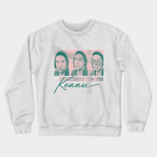 キアヌ KEANU REEVES Aesthetic Fan Design Crewneck Sweatshirt